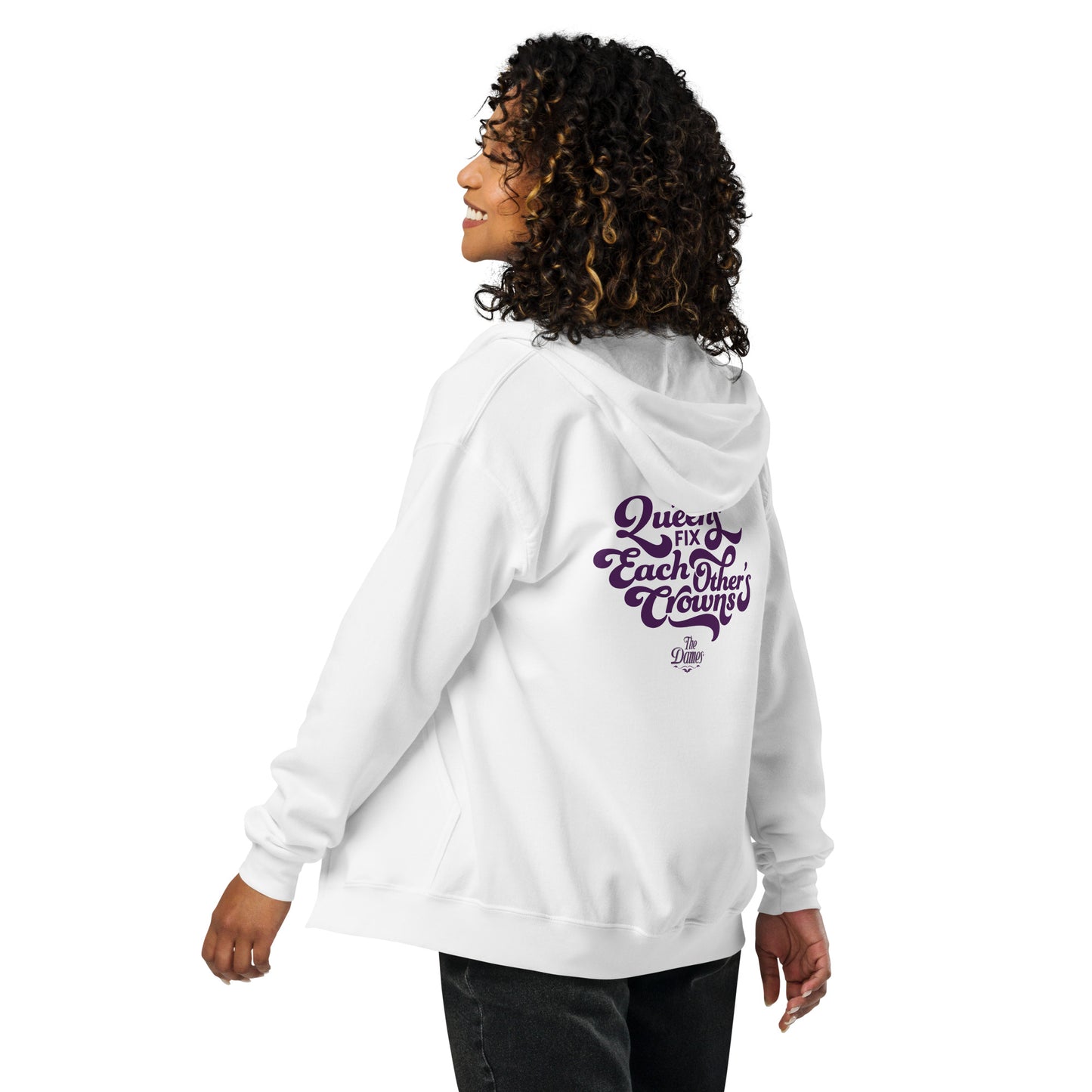 Queens zip hoodie Light
