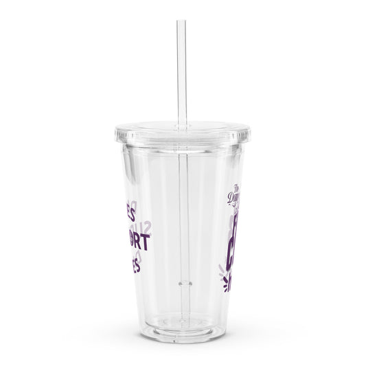 Fight Club Clear plastic tumbler