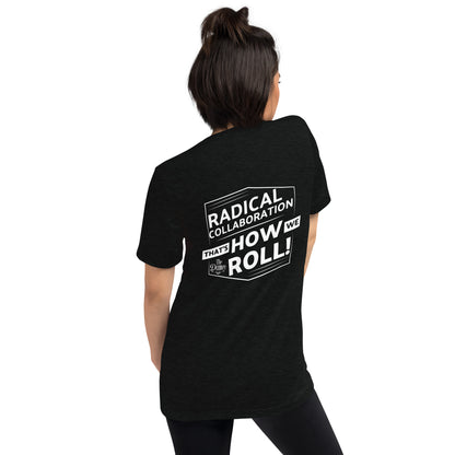 How We Roll Short sleeve t-shirt (dark)