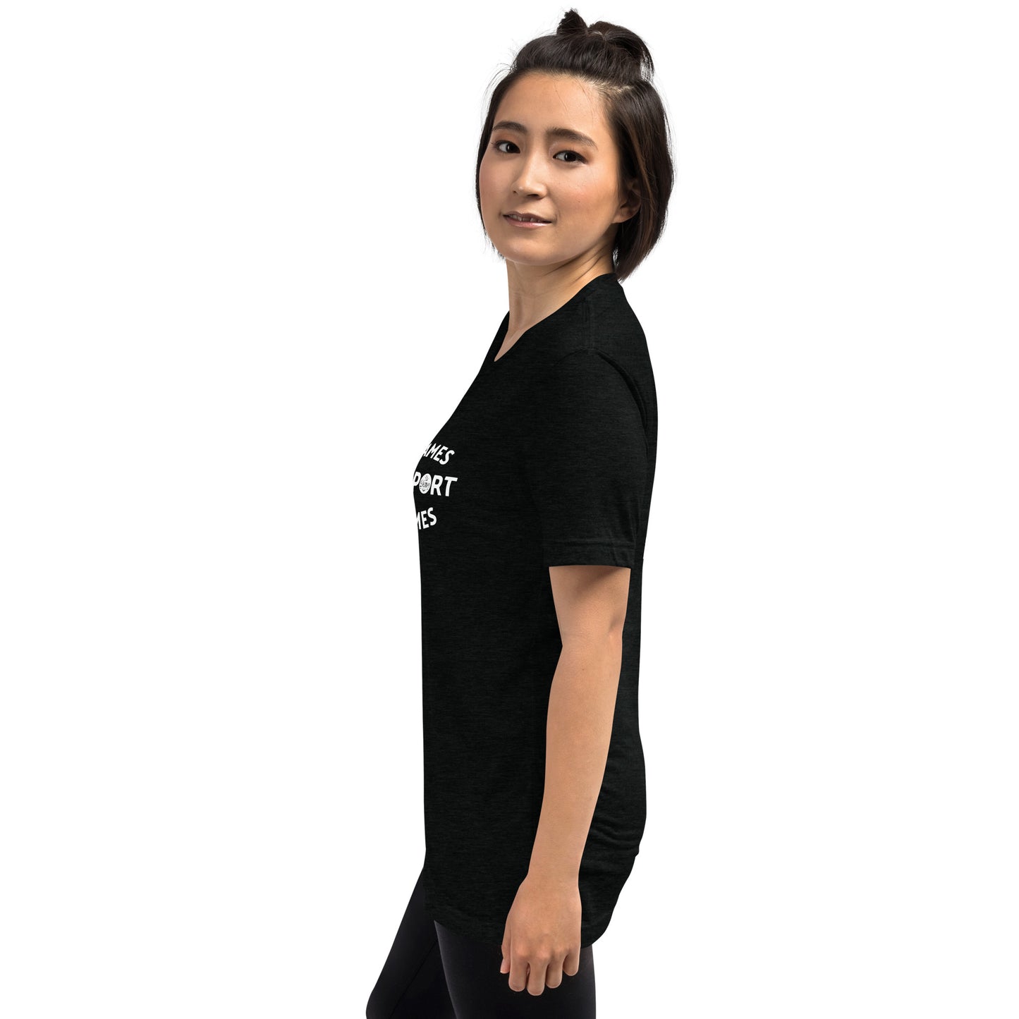 How We Roll Short sleeve t-shirt (dark)