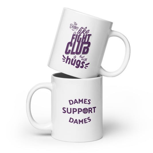 Flight Club White glossy mug